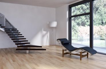 Flooring-installer-laying-hybrid-floor Flooring installation Melbourne – hybrid flooring process