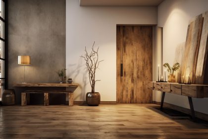 Engineered Timber Floor in a Modern Melbourne Living Room