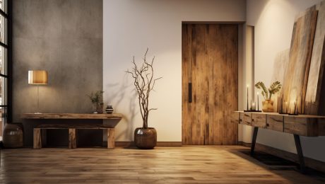 Engineered Timber Floor in a Modern Melbourne Living Room