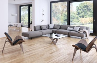 Modern Melbourne home featuring waterproof hybrid flooring installed by Melbourne Flooring experts
