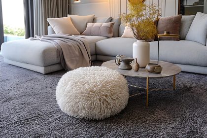 modern Melbourne home featuring soft polyester carpet installed by Melbourne Flooring