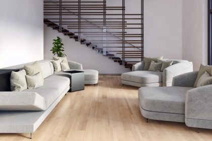 Engineered timber flooring Melbourne installed in contemporary open-plan home