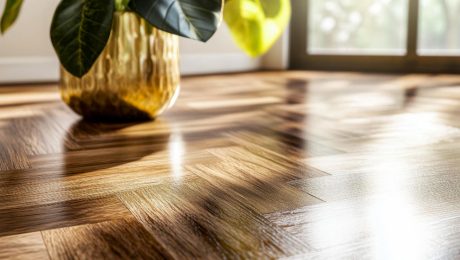 solid timber flooring Melbourne in modern interior