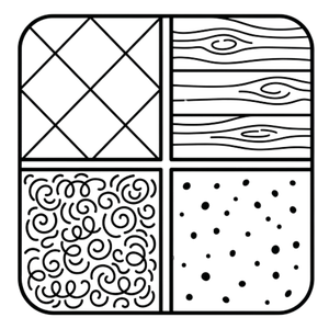 large selection of colors, textures and patterns